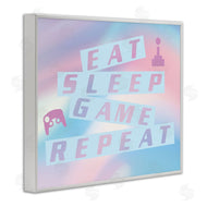 Yass Naffas Designs | Pastel Eat Sleep Game