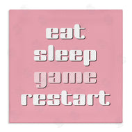 Yass Naffas Designs | Gamer Phrases on Pink