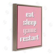 Yass Naffas Designs | Gamer Phrases on Pink