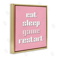 Yass Naffas Designs | Gamer Phrases on Pink