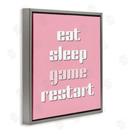 Yass Naffas Designs | Gamer Phrases on Pink