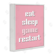 Yass Naffas Designs | Gamer Phrases on Pink