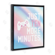 Lux + Me Designs | Pastel Ten More Minutes Gamer