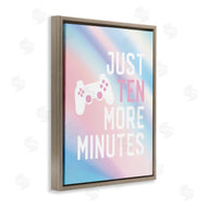 Lux + Me Designs | Pastel Ten More Minutes Gamer