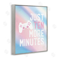 Lux + Me Designs | Pastel Ten More Minutes Gamer