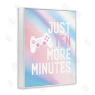 Lux + Me Designs | Pastel Ten More Minutes Gamer