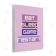 Yass Naffas Designs | Eat Sleep Game Restart