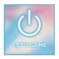 Yass Naffas Designs | Pastel Let's Game Power Symbol