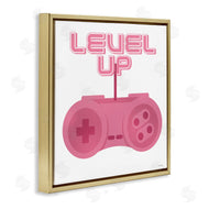 Yass Naffas Designs | Girl Gamer Pink Level Up