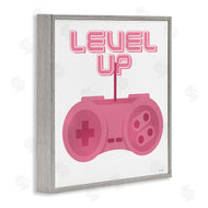 Yass Naffas Designs | Girl Gamer Pink Level Up