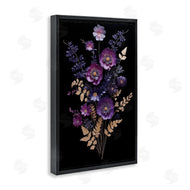 Heidi Kuntz | Dimensional Purple Flowers