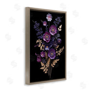 Heidi Kuntz | Dimensional Purple Flowers