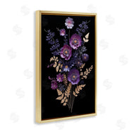 Heidi Kuntz | Dimensional Purple Flowers