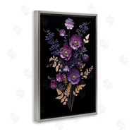 Heidi Kuntz | Dimensional Purple Flowers
