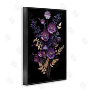 Heidi Kuntz | Dimensional Purple Flowers