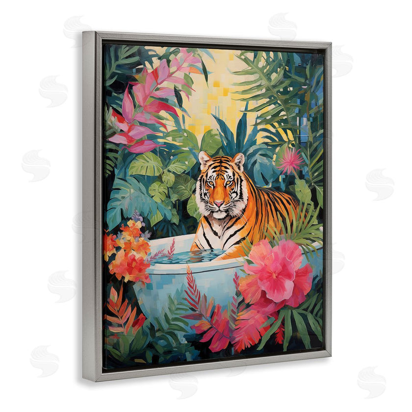 Heidi Kuntz | Tiger in Luxurious Bath