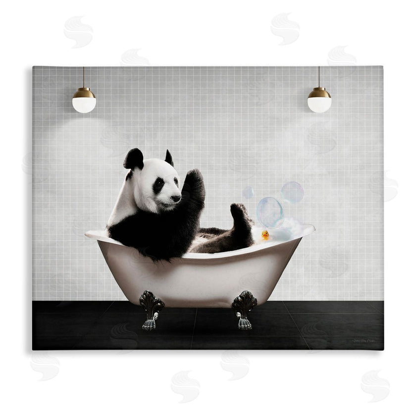 Seven Trees Design | Panda in Modern Bubble Bath