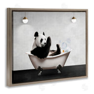 Seven Trees Design | Panda in Modern Bubble Bath
