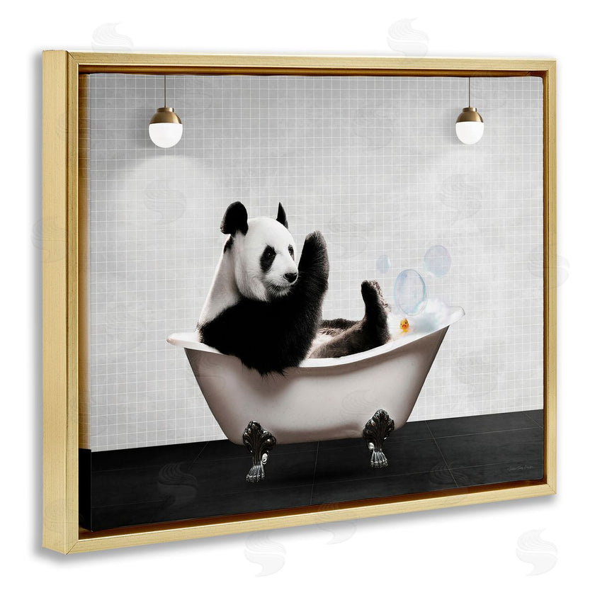 Seven Trees Design | Panda in Modern Bubble Bath