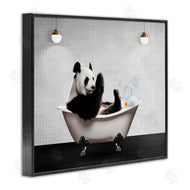 Seven Trees Design | Panda in Modern Bubble Bath