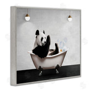 Seven Trees Design | Panda in Modern Bubble Bath