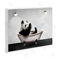 Seven Trees Design | Panda in Modern Bubble Bath