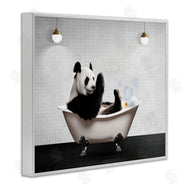 Seven Trees Design | Panda in Modern Bubble Bath