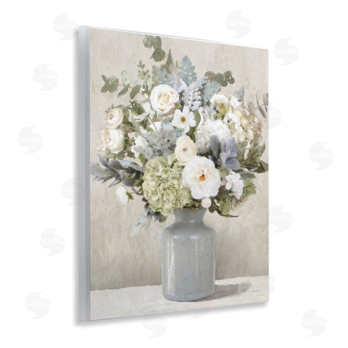 Fresh Garden Bouquet Wood Plaque Wall Art, Home Decor by Amber Sterling