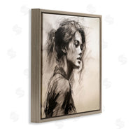 Heidi Kuntz | Traditional Sketch Portrait of Woman