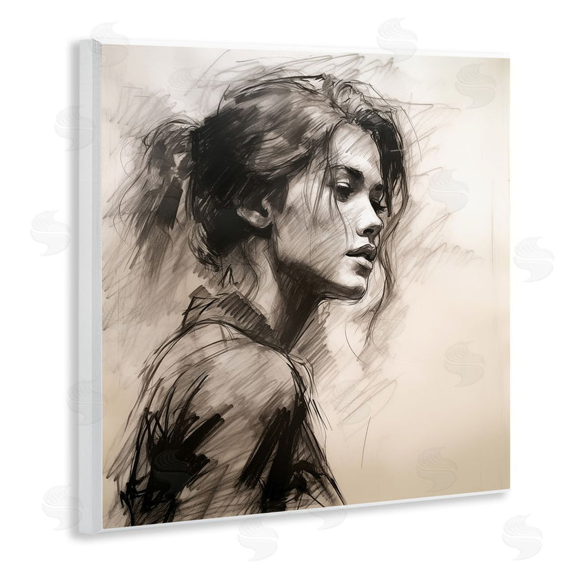 Heidi Kuntz | Traditional Sketch Portrait of Woman