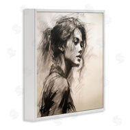 Heidi Kuntz | Traditional Sketch Portrait of Woman