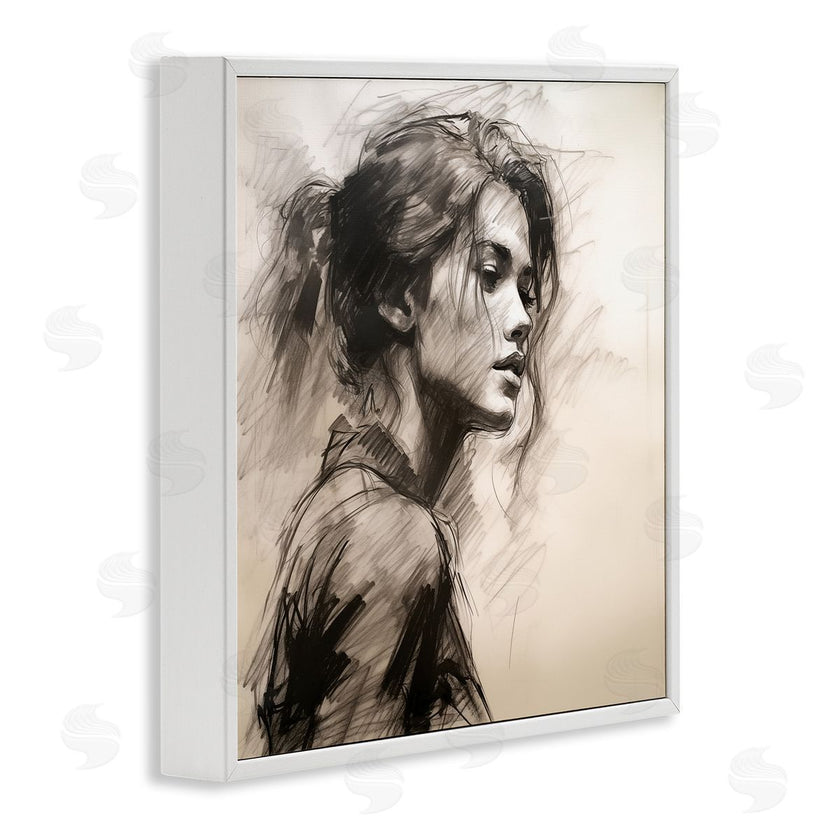 Heidi Kuntz | Traditional Sketch Portrait of Woman