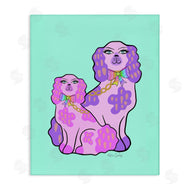 Katie Conley | Funky Glam Dogs on Turquoise