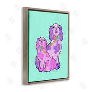 Katie Conley | Funky Glam Dogs on Turquoise