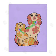 Katie Conley | Funky Dogs on Purple