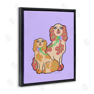 Katie Conley | Funky Dogs on Purple