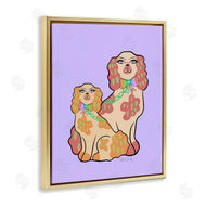 Katie Conley | Funky Dogs on Purple