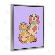 Katie Conley | Funky Dogs on Purple