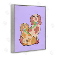 Katie Conley | Funky Dogs on Purple