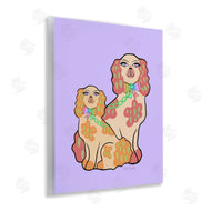 Katie Conley | Funky Dogs on Purple