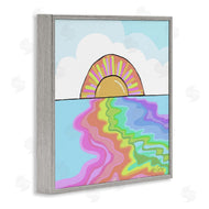 Katie Conley | Swirling Rainbow on Sea Surface