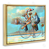 Ronald West | Woman & Butler Bicycle Ride