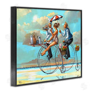 Ronald West | Woman & Butler Bicycle Ride