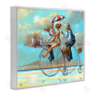 Ronald West | Woman & Butler Bicycle Ride
