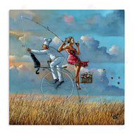 Ronald West | Charming Lady & Chef Bicycle View
