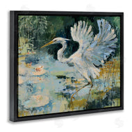 Dusza | Heron with Spread Wings
