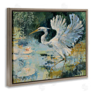 Dusza | Heron with Spread Wings