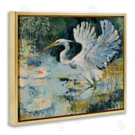 Dusza | Heron with Spread Wings