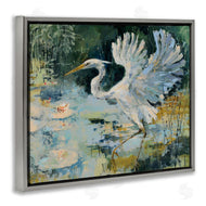 Dusza | Heron with Spread Wings