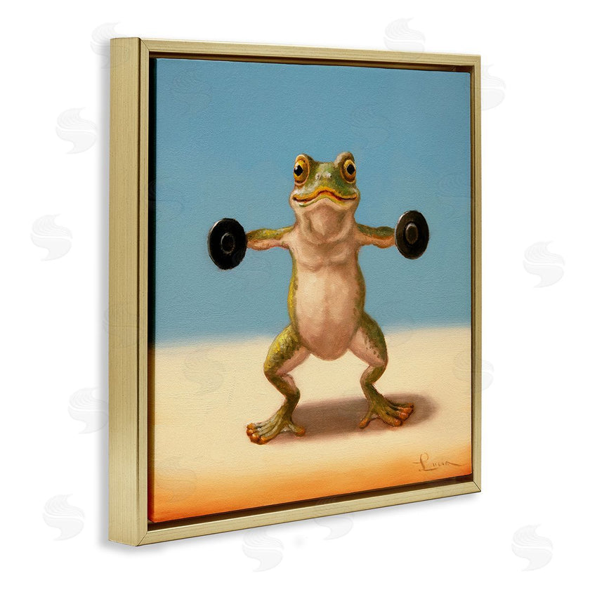 Lucia Heffernan | Exercise Weights Frog